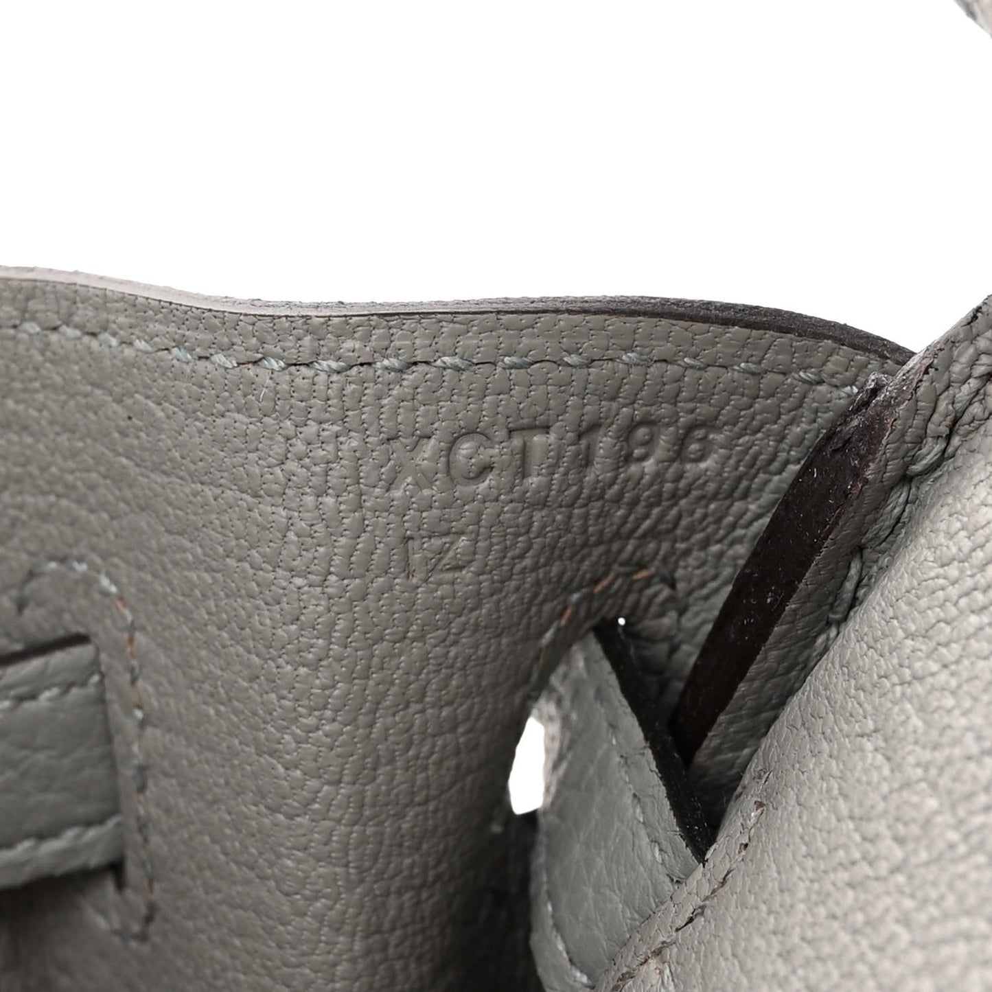 Togo Birkin 25 Gris Mouette