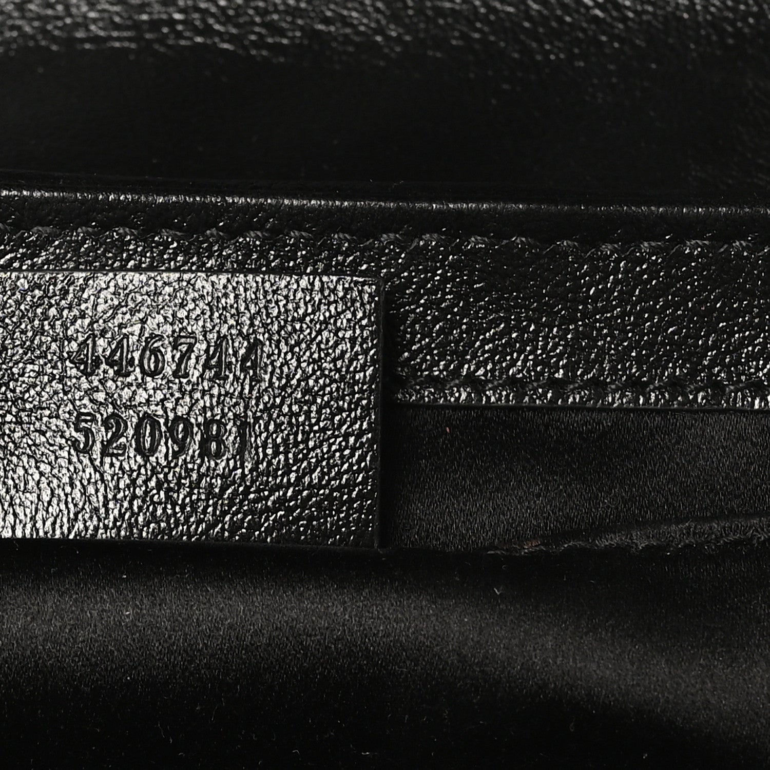 Gucci Sequin Matelasse Diagonal Mini GG Marmont Shoulder Bag Black 7 of 10