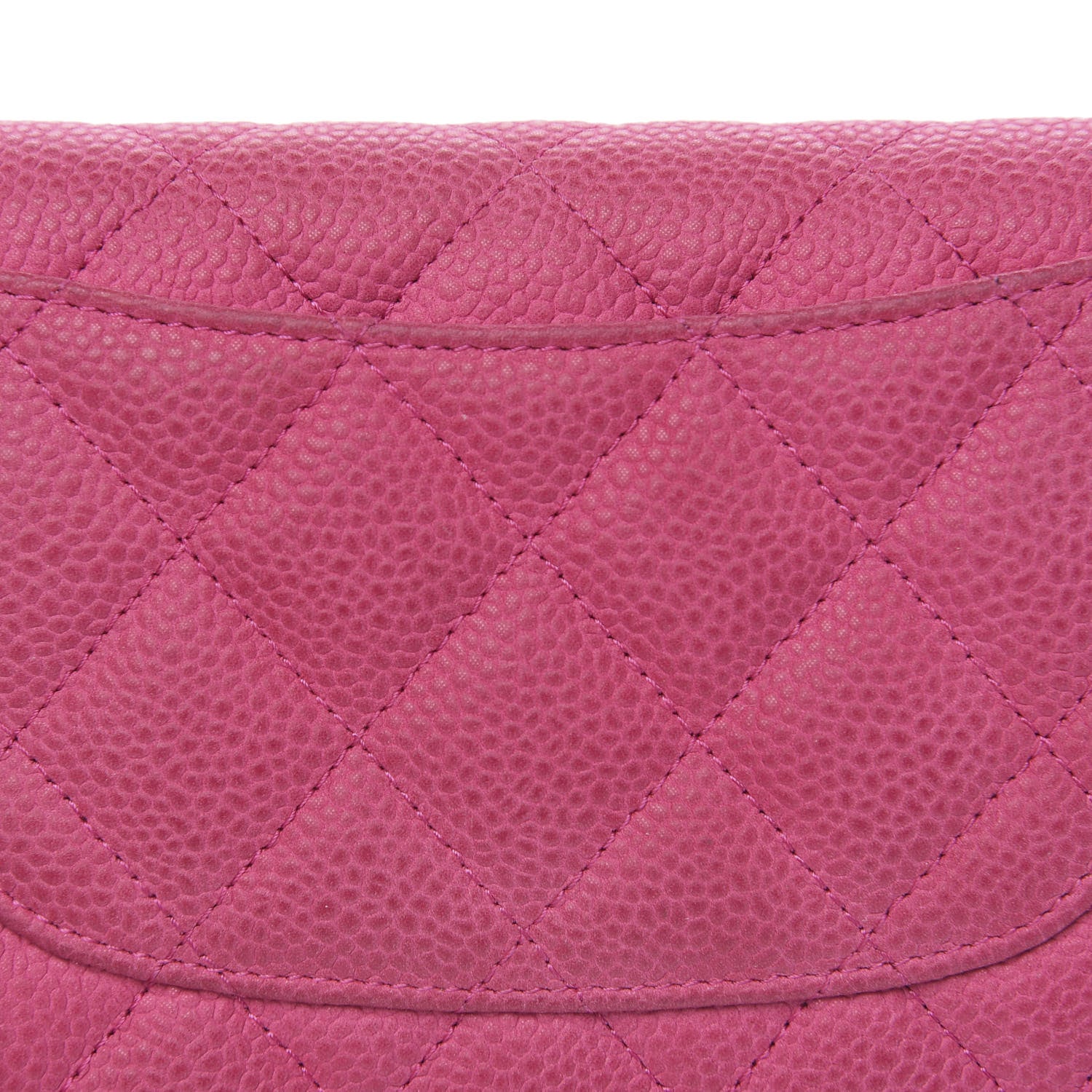 Chanel Iridescent Caviar Quilted Small Flap Wallet Pink 11 of 12