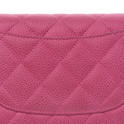 Chanel Iridescent Caviar Quilted Small Flap Wallet Pink 11 of 12