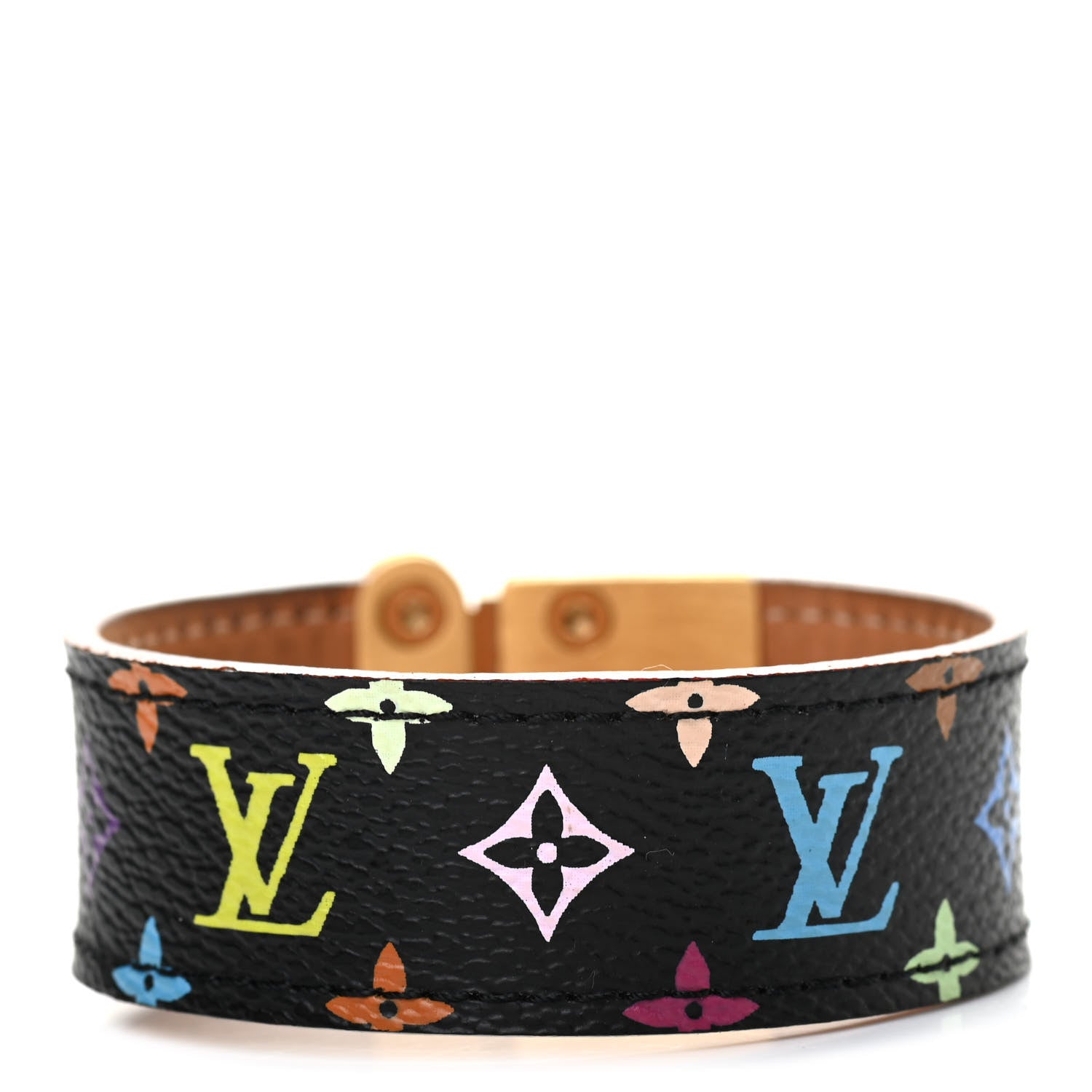 Louis Vuitton Monogram Multicolor Koala Bracelet M Black 3 of 6