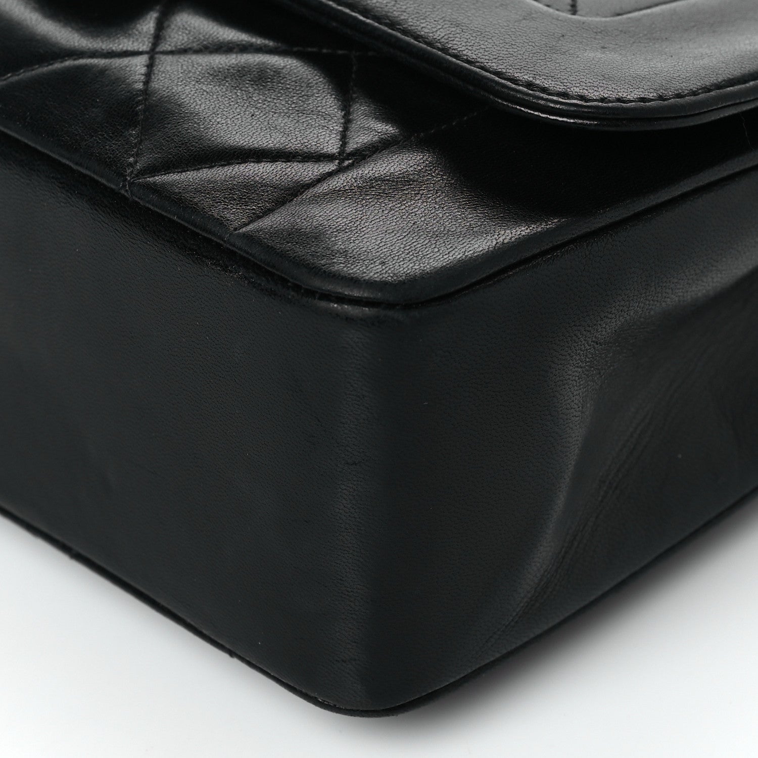 Chanel Lambskin Quilted Small Single Flap Black 9 of 9