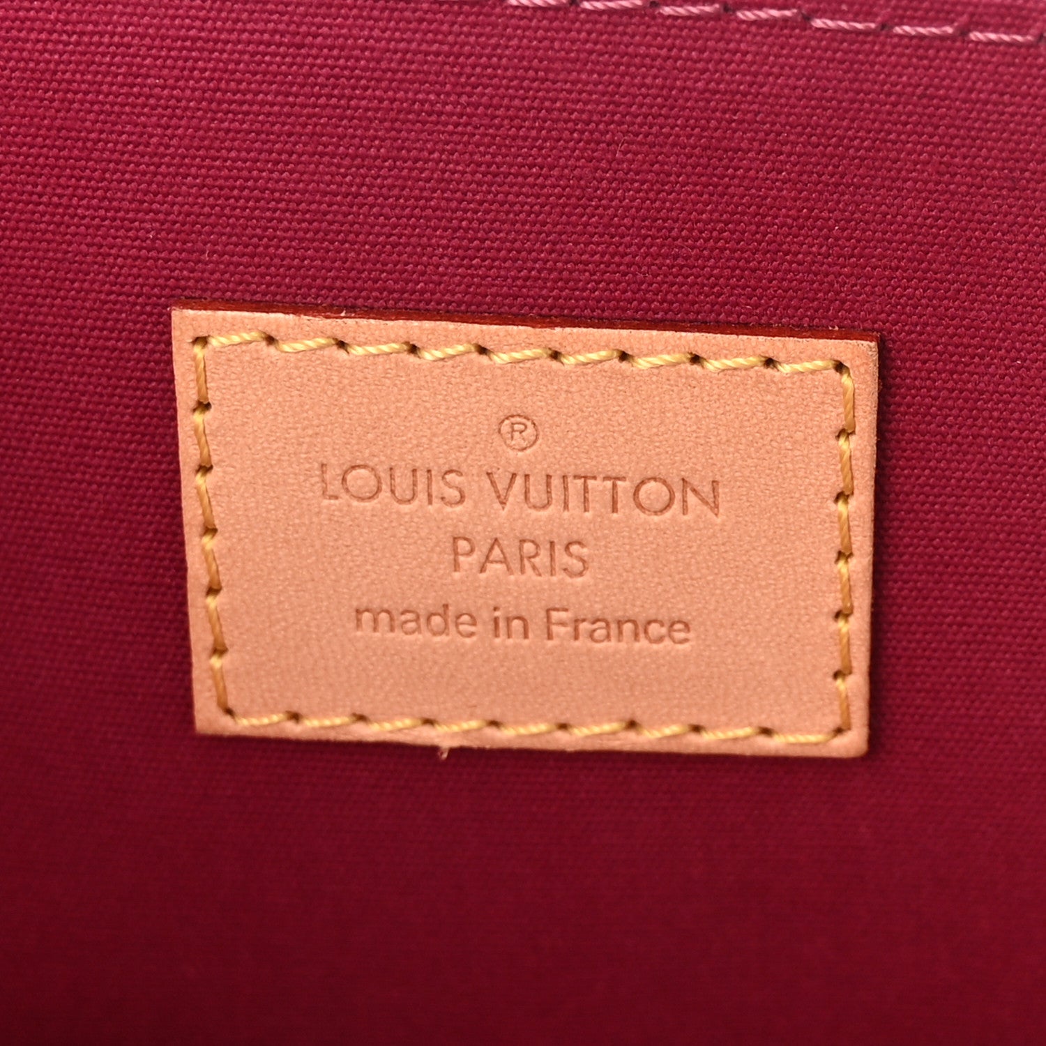 Louis Vuitton Vernis Alma PM Magenta 6 of 9