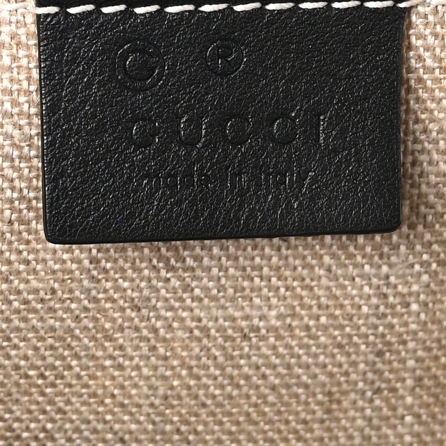 Microguccissima Mini Dome Bag Black