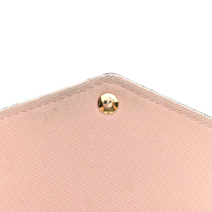 Louis Vuitton Vernis Felicie Chain Wallet Rose Ballerine 12 of 13