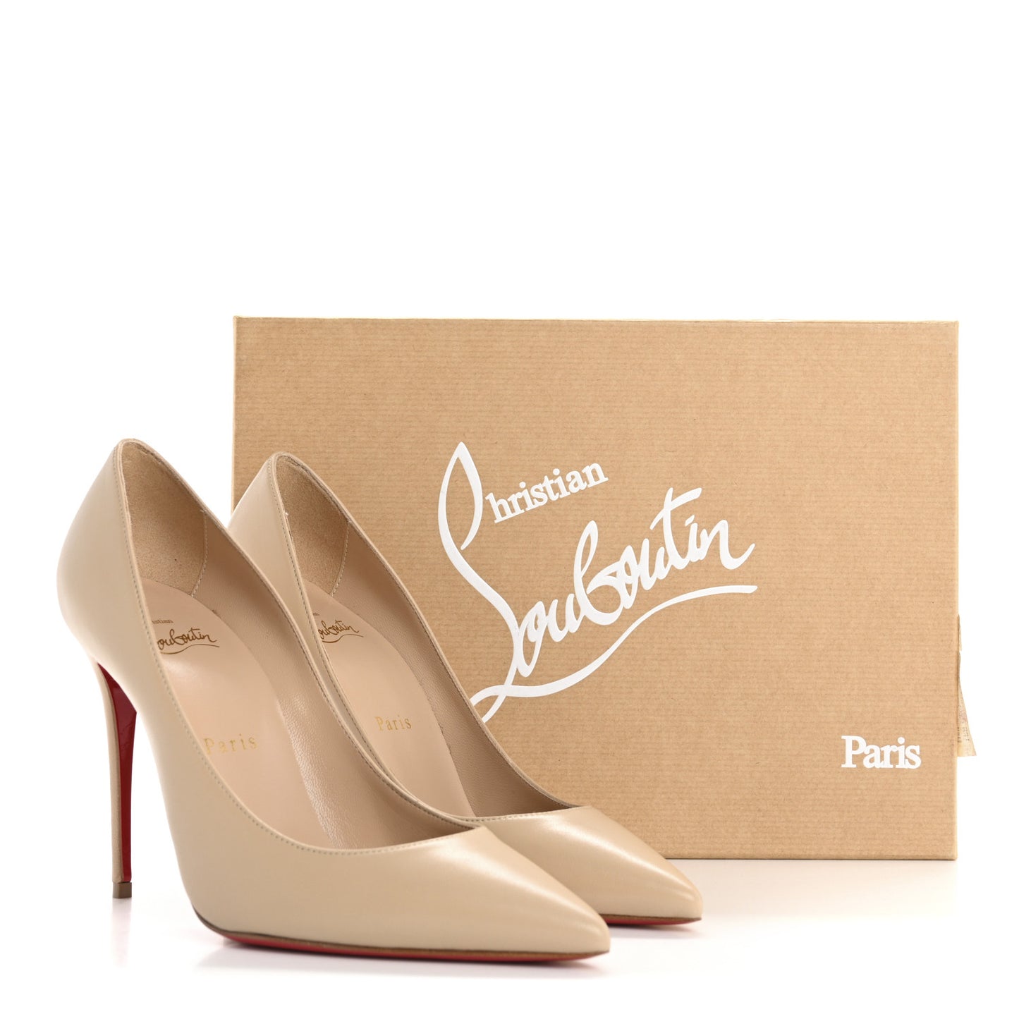 Nappa Kate 100 Pumps 36.5 Nude
