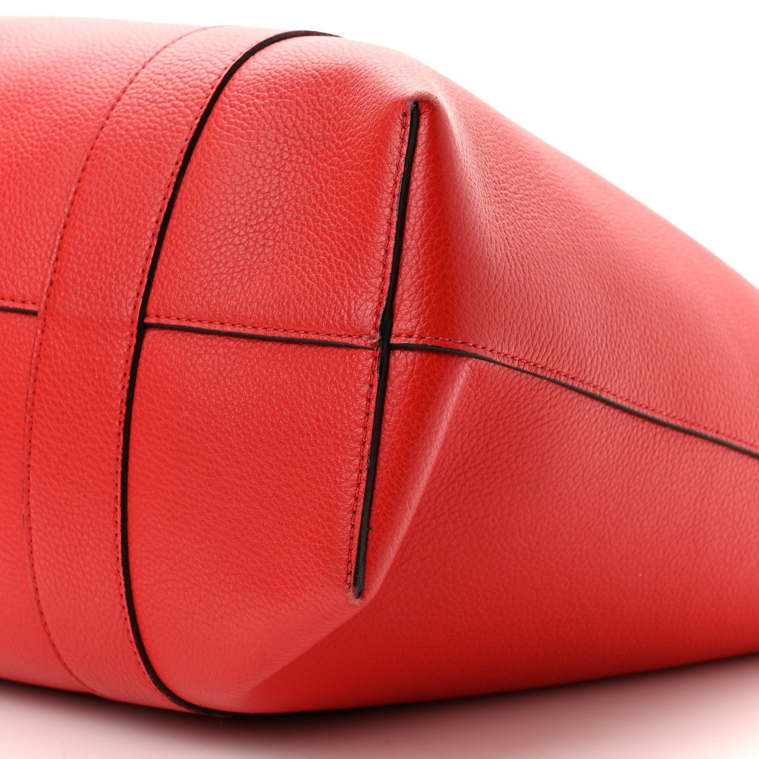 Mulberry Small Classic Grain Bayswater Tote Ruby Red 12 of 12