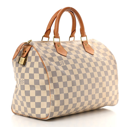 Louis Vuitton Damier Azur Speedy 30 3 of 10
