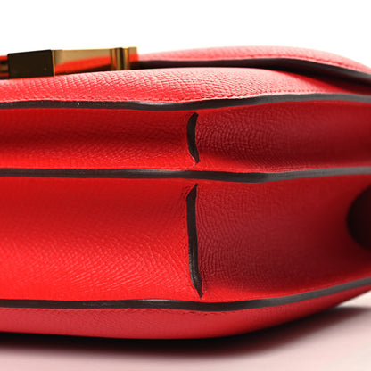 Hermes Epsom Constance 18 Rouge de Coeur 11 of 11