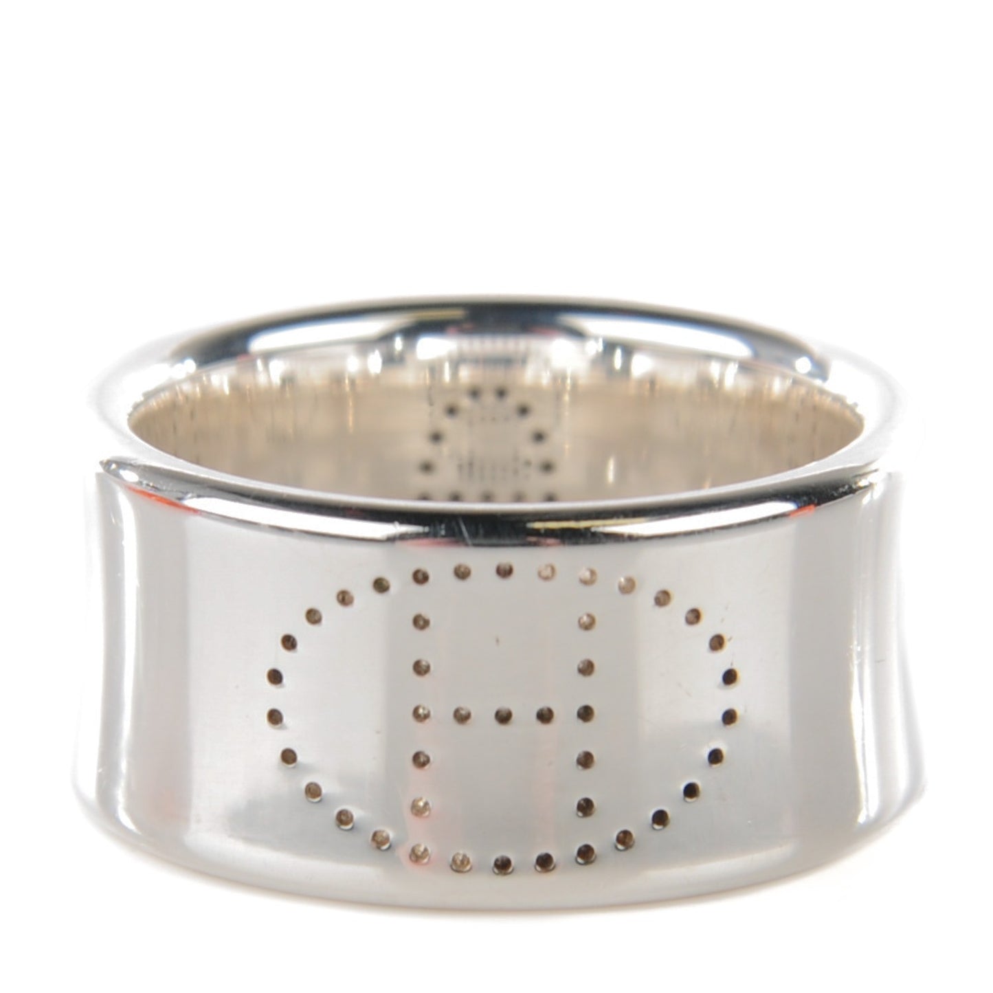 Sterling Silver GM Eclipse Ruban Ring 59 8.75