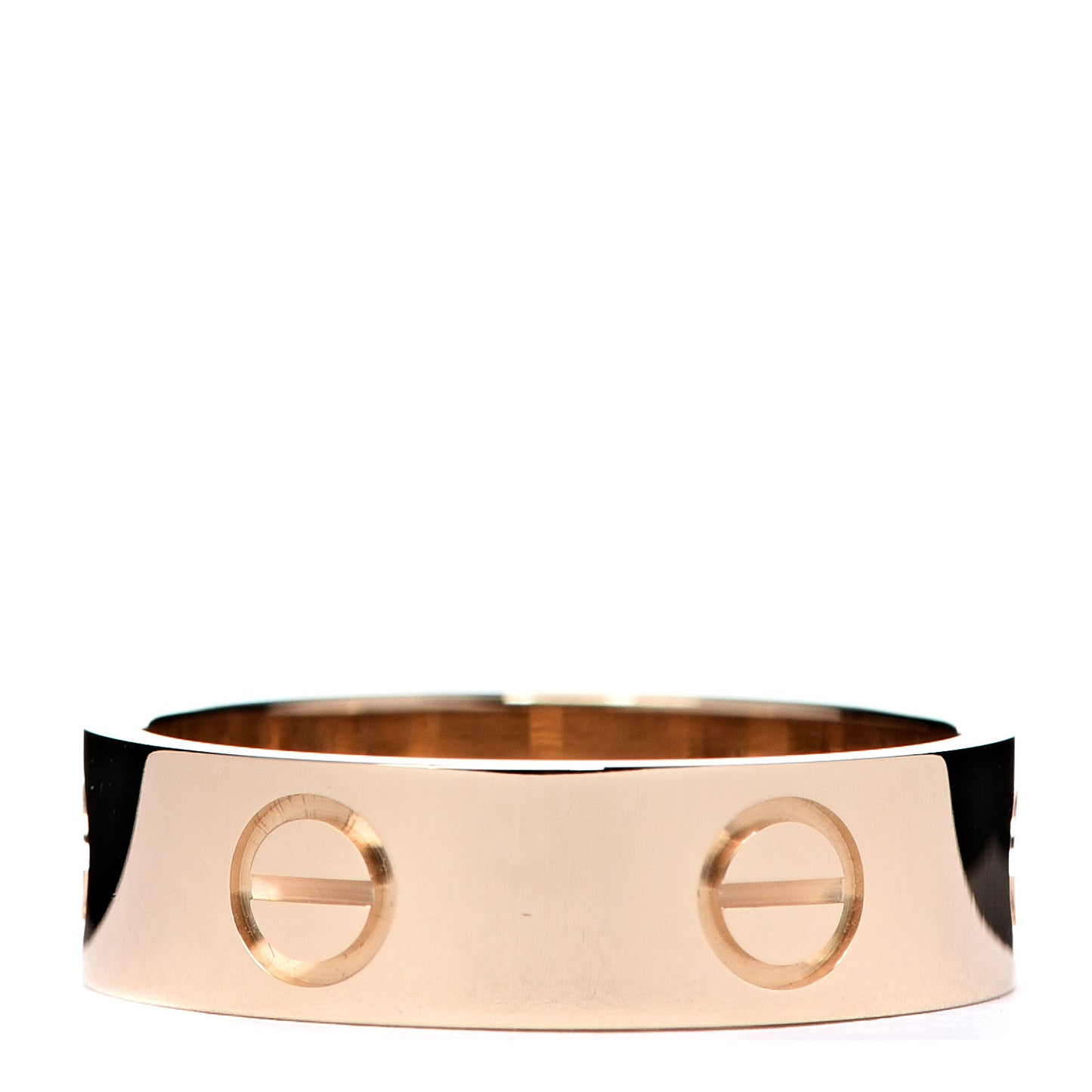 18K Yellow Gold 5.5mm LOVE Ring 54 6.75
