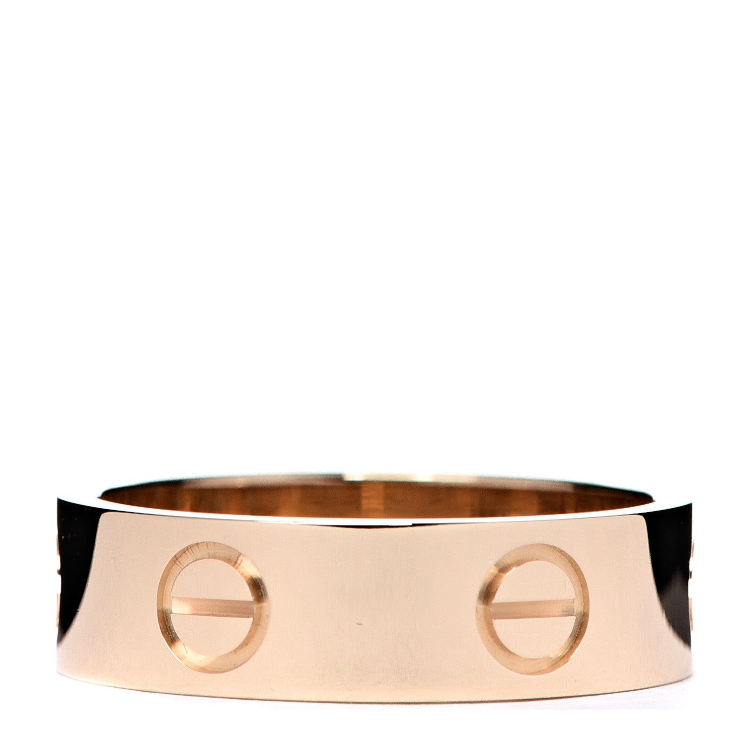 Cartier 18K Yellow Gold 5.5mm LOVE Ring 54 6.75 2 of 5