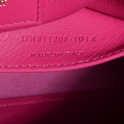 Saint Laurent Calfskin Medium Classic Y Cabas Fuchsia 7 of 8