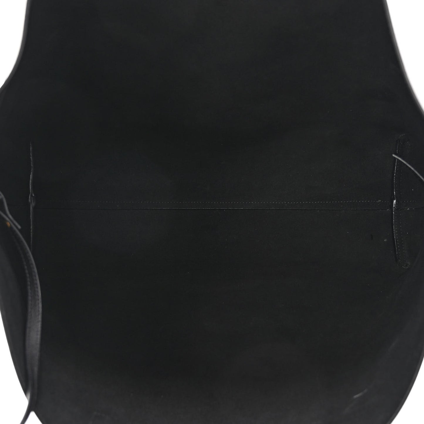 Calfskin Large Shopping Tote Black