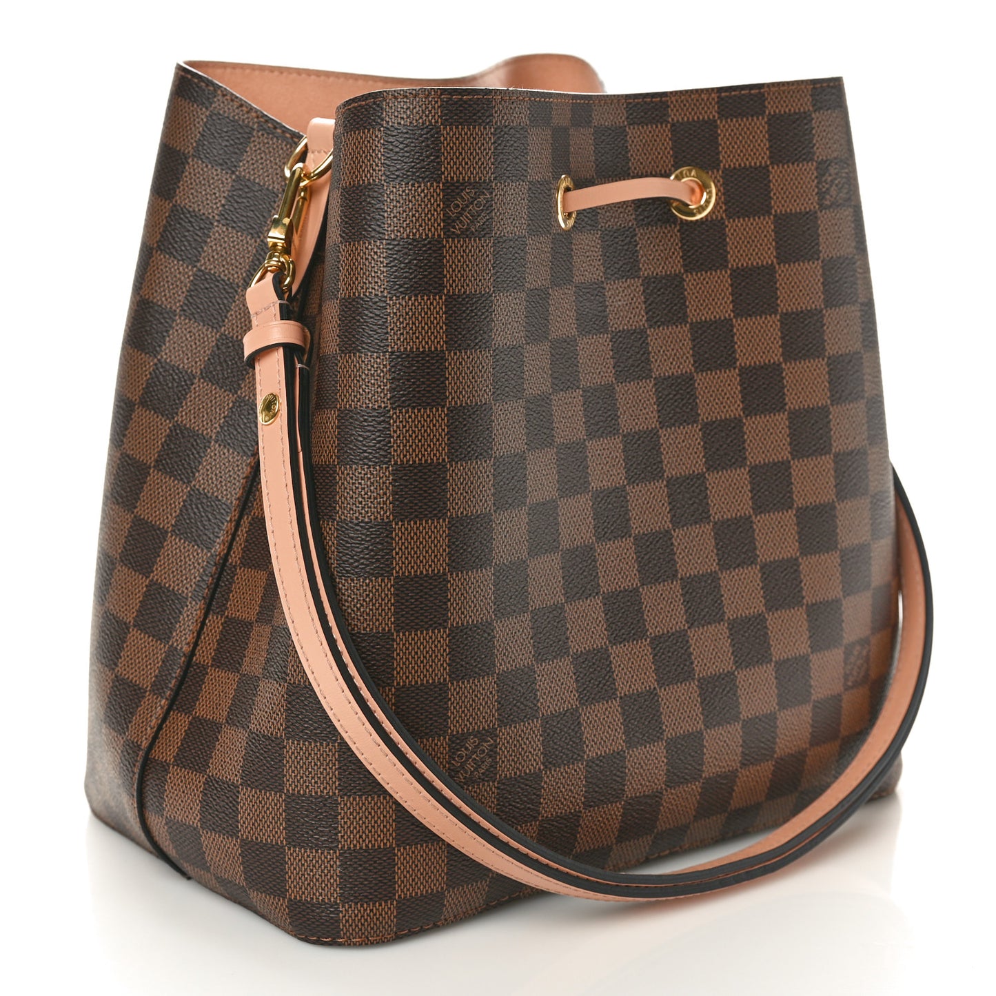 Damier Ebene Neonoe MM Venus Pink