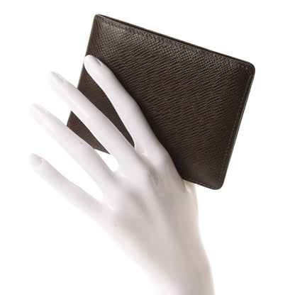 Louis Vuitton Taiga Porte-Billets 6 Card Wallet Grizzli 2 of 8