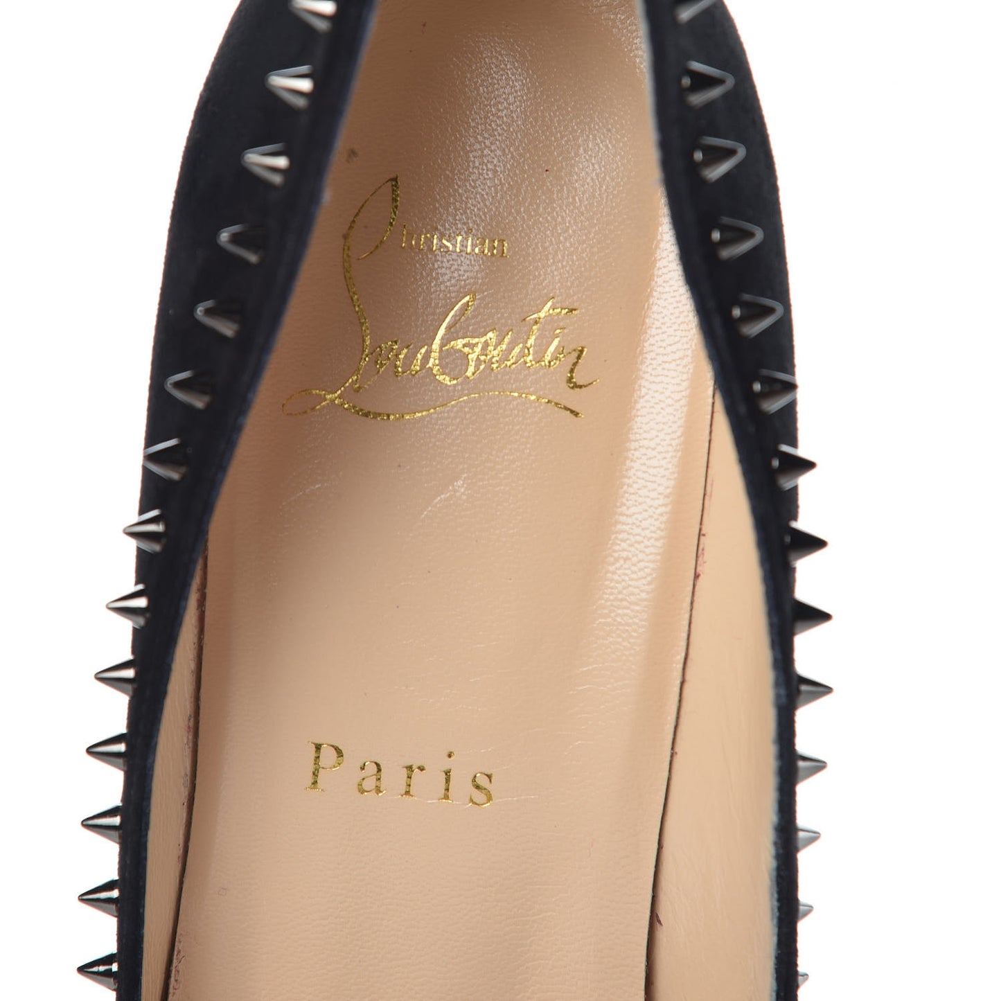 Suede Studded Anjalina 85 Pumps 37 Black