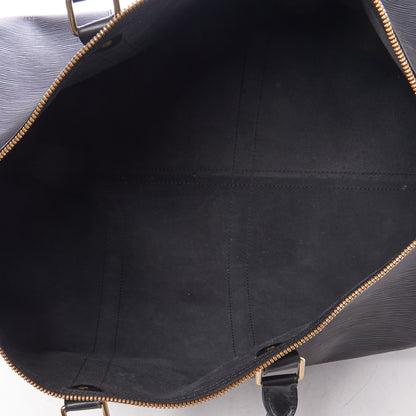 Louis Vuitton Epi Keepall 50 Black 4 of 10