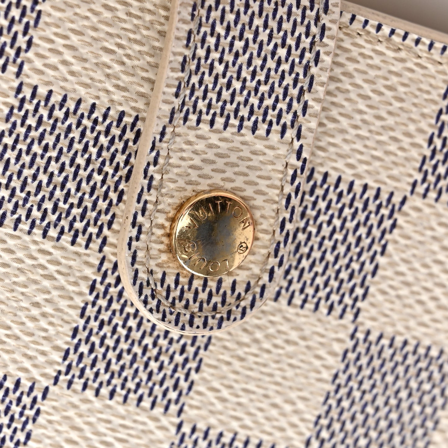 Damier Azur French Purse Wallet