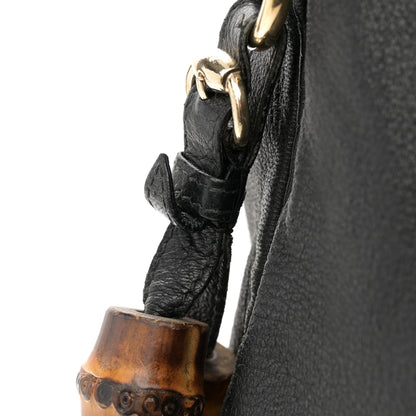 Gucci Pebbled Calfskin Medium New Jackie Shoulder Bag Black 12 of 14