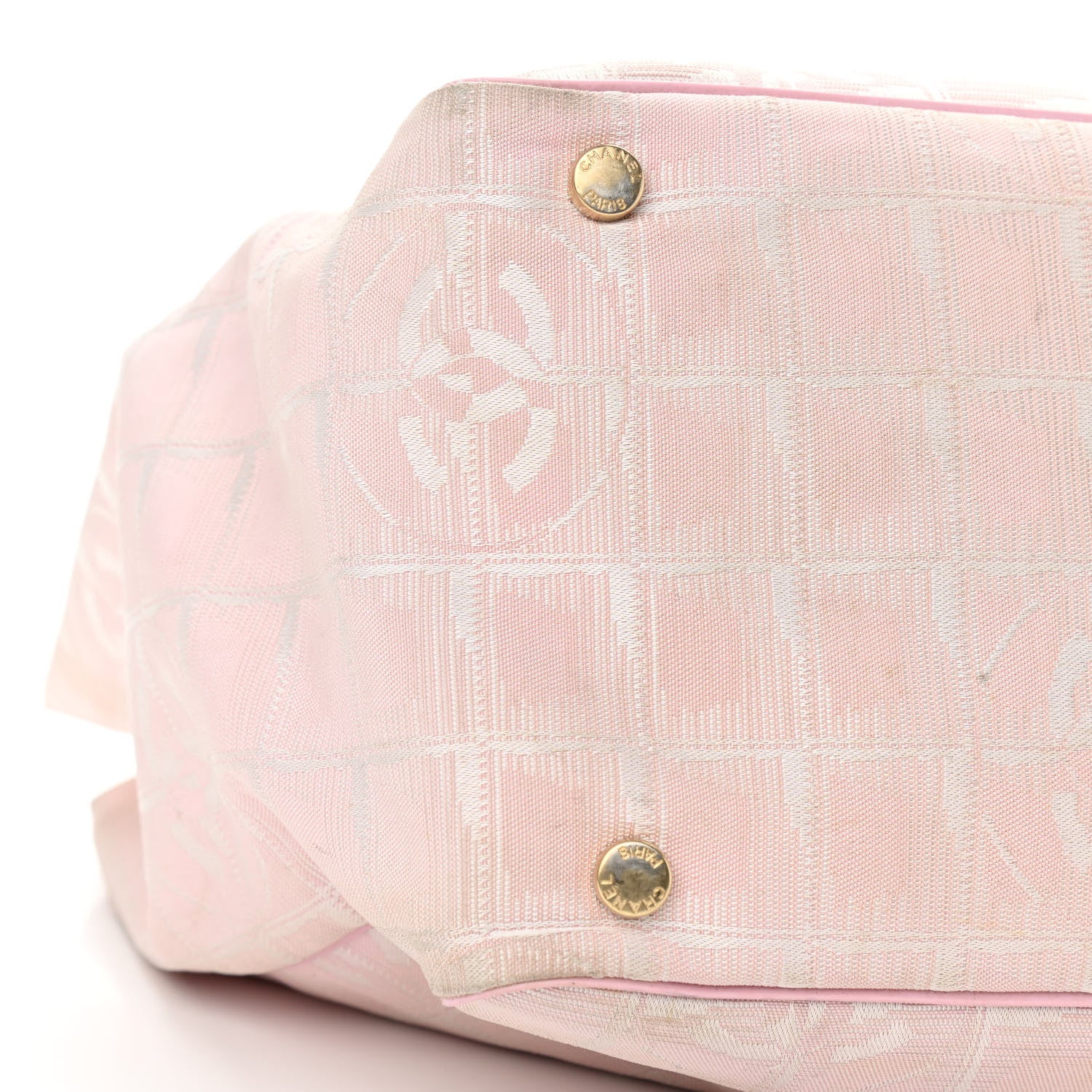 Chanel Nylon Medium Travel Tote Pink 9 of 16
