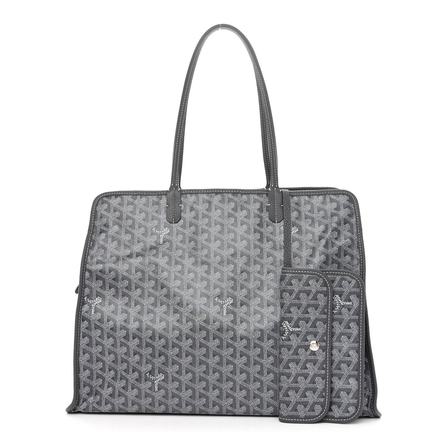 Goyard Goyardine Sac Hardy Pet Carrier PM Grey 1 of 14