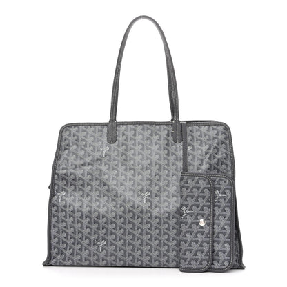 Goyard Goyardine Sac Hardy Pet Carrier PM Grey 1 of 14