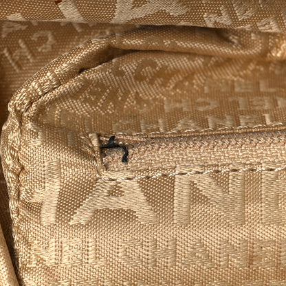 Chanel Caviar Square Stitched Bowler Beige 8 of 12