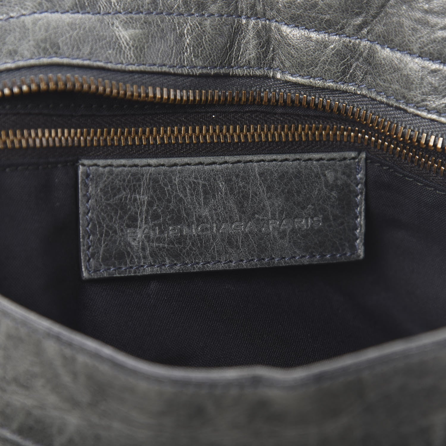 Balenciaga Agneau Classic Hardware Part Time Anthracite 6 of 11