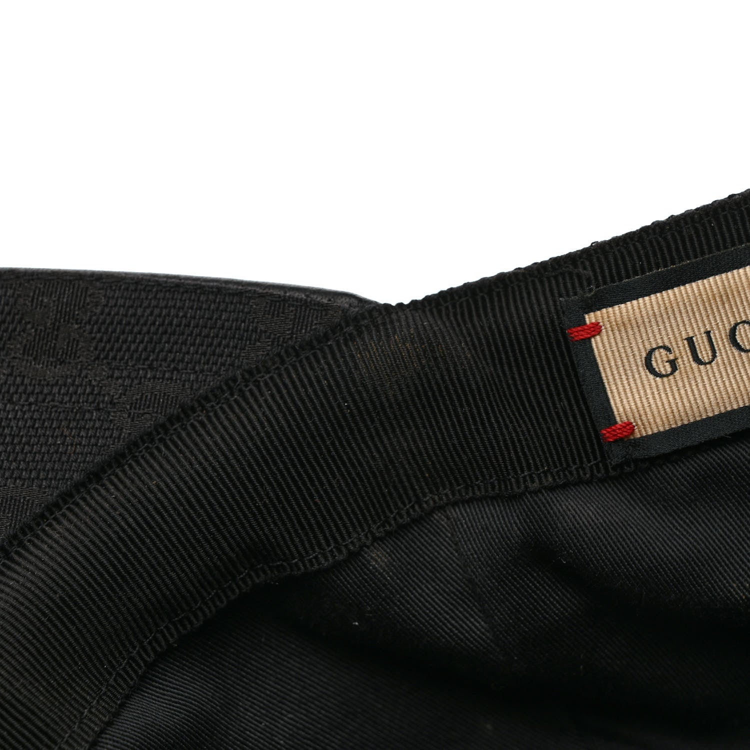 Gucci Monogram Web Baseball Hat XL Black 10 of 11