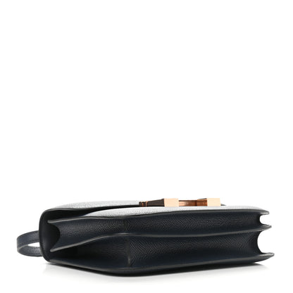 Hermes Epsom Constance 18 Bleu Indigo 4 of 10