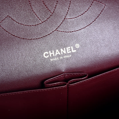 Chanel Lambskin Quilted Jumbo Double Flap Black 7 of 9