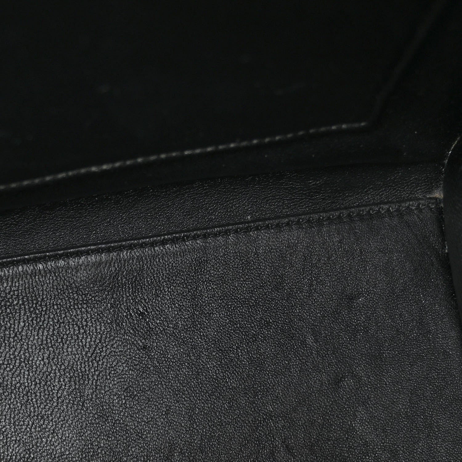 Celine Bullhide Drummed Calfskin Micro Tri-Color Luggage Antarctic 11 of 13