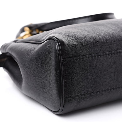 Gucci Calfskin Medium Re(Belle) Top Handle Bag Black 8 of 10