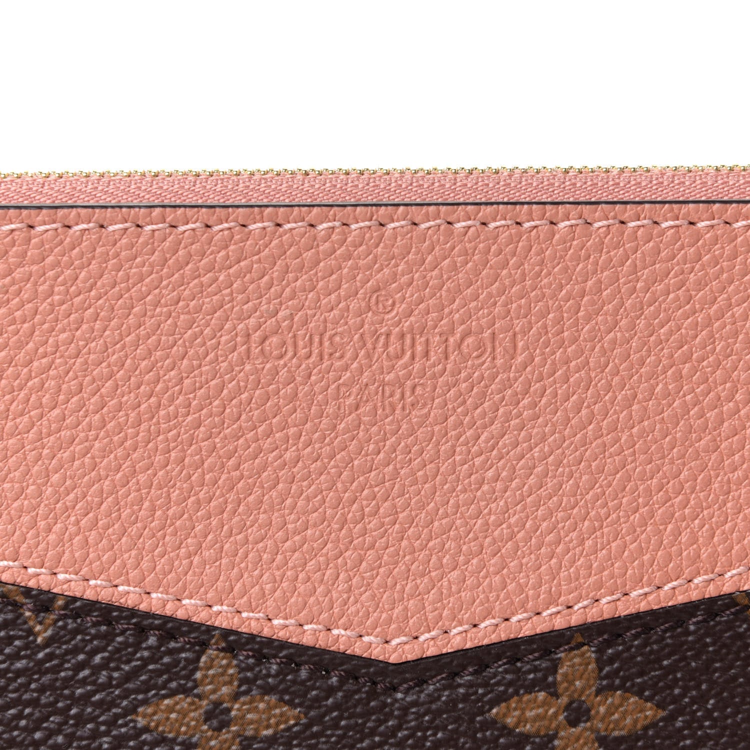 Louis Vuitton Monogram Daily Pouch Peach 8 of 10