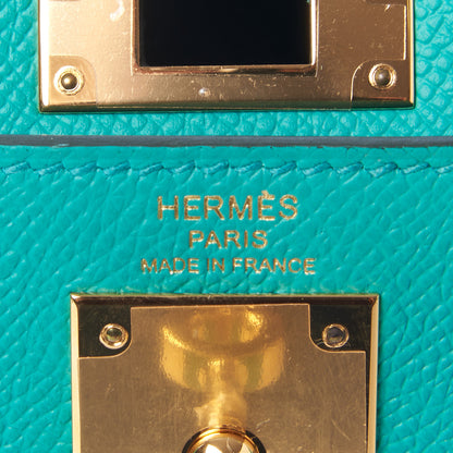 Hermes Epsom Kelly Sellier 28 Vert Verone 25 of 32