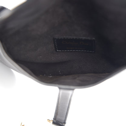 Christian Dior Calfskin Saddle Belt Bag Black 4 of 9