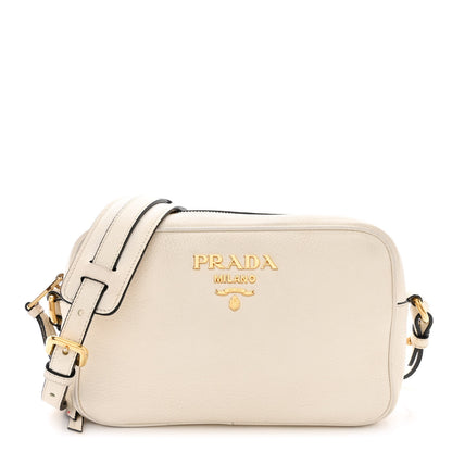 Prada Vitello Phenix Camera Bag Bianco 1 of 15