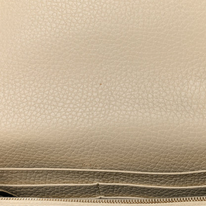 Gucci Pebbled Calfskin Soho Wallet on Chain Ivoire 11 of 14