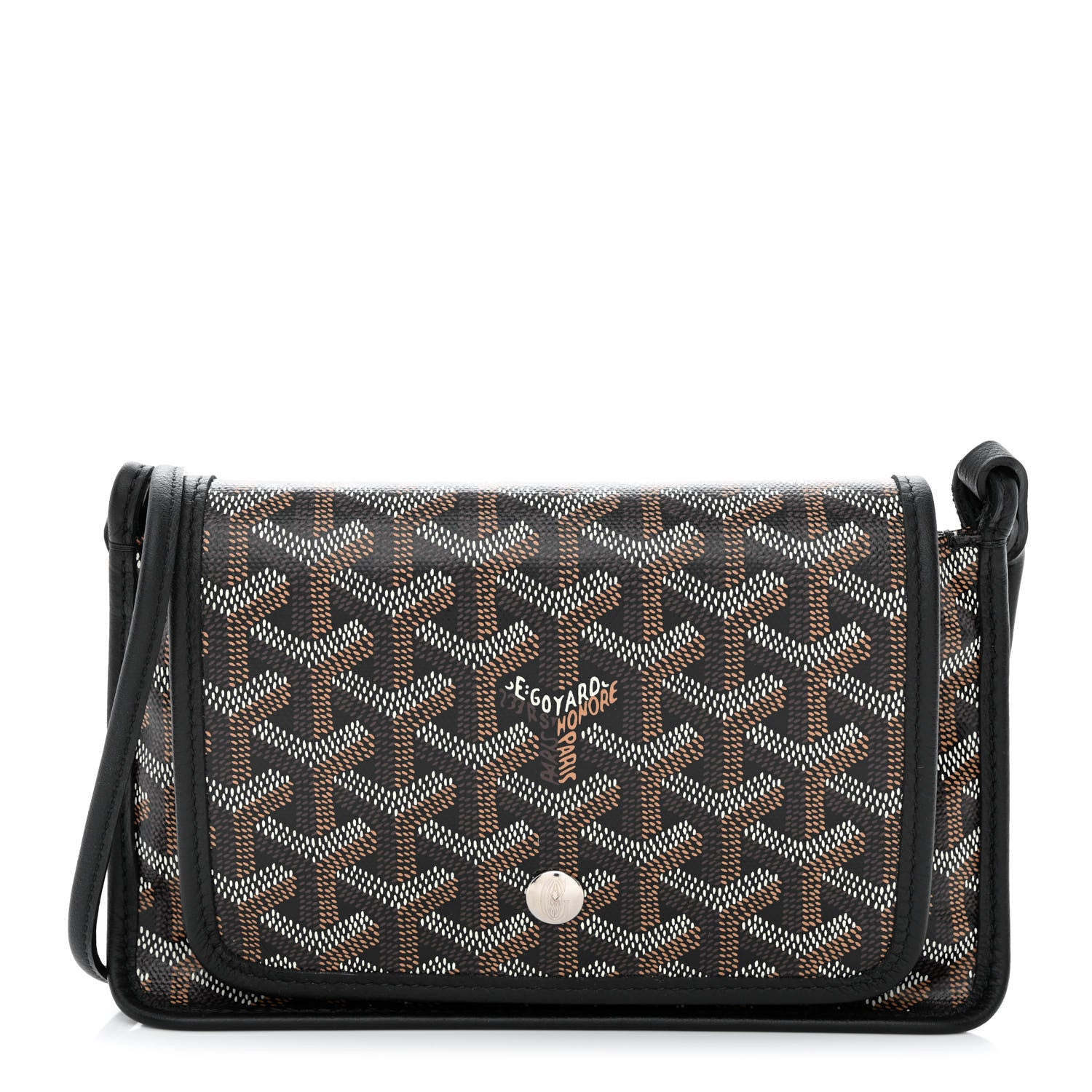 Goyard Goyardine Plumet Wallet Clutch Black 1 of 12