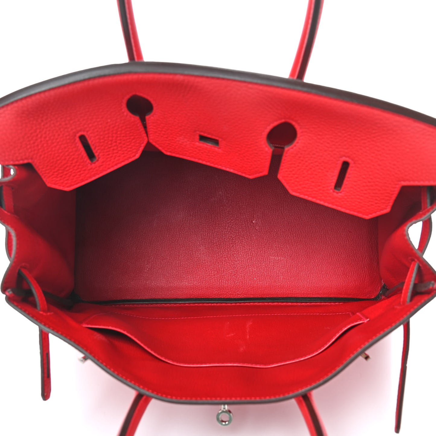 Togo Horseshoe Birkin 35 Rouge Casaque