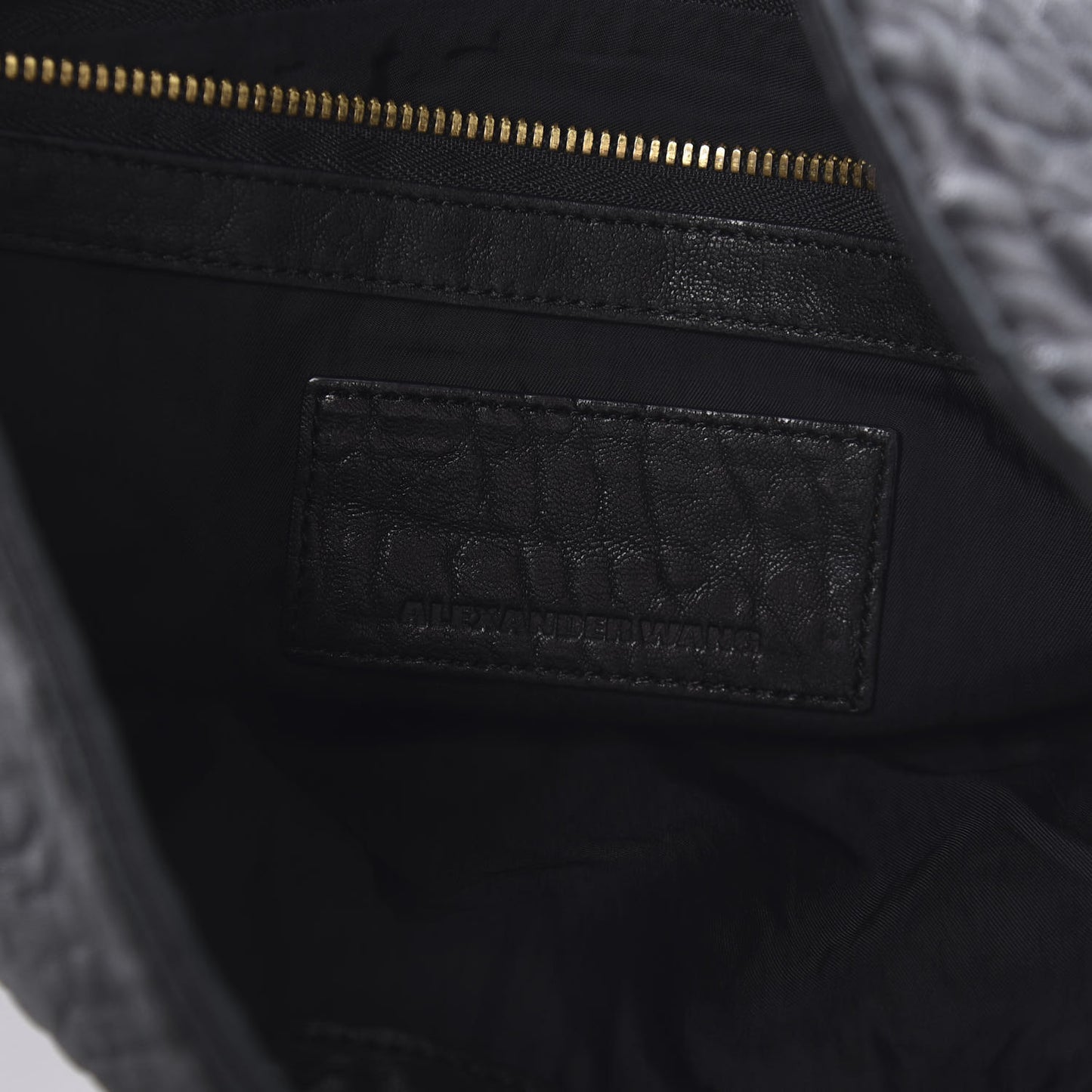 Pebbled Lambskin Darcy Hobo Black