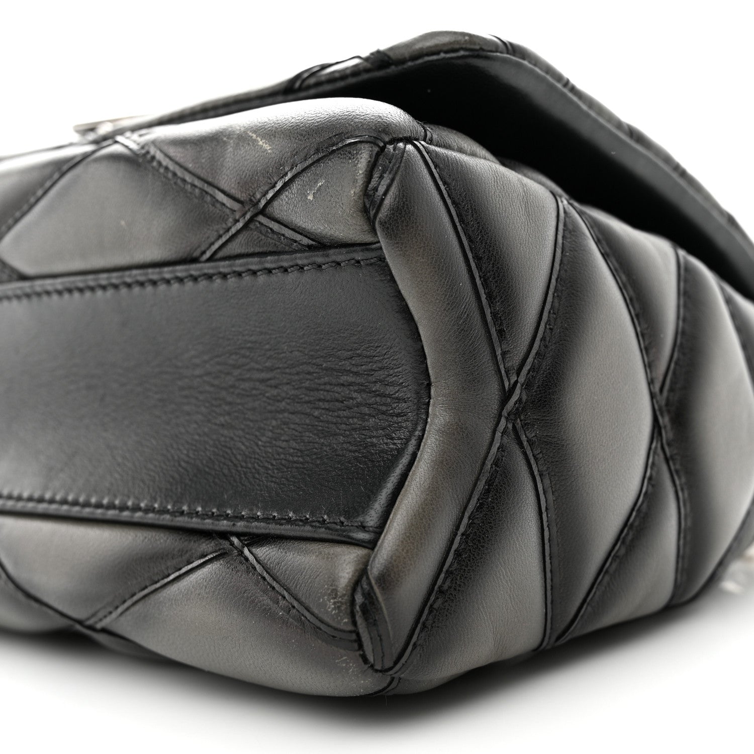 Louis Vuitton Lambskin Malletage GO-14 PM Charcoal 9 of 13