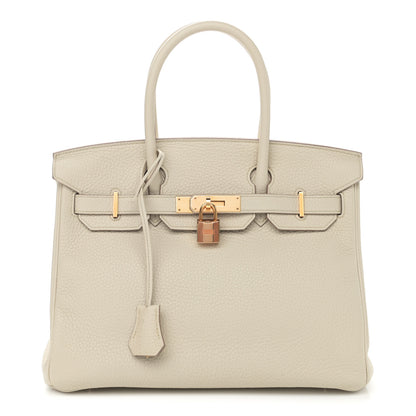 Hermes Taurillon Clemence Birkin 30 Nata 1 of 14