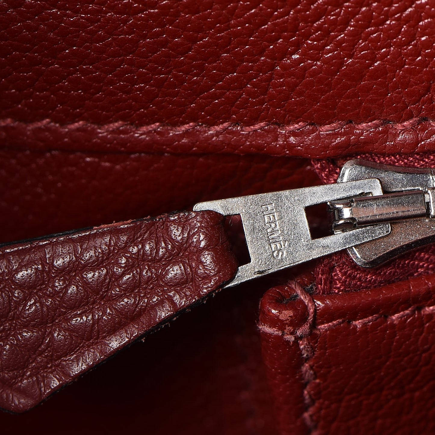 Togo Birkin 35 Rouge H