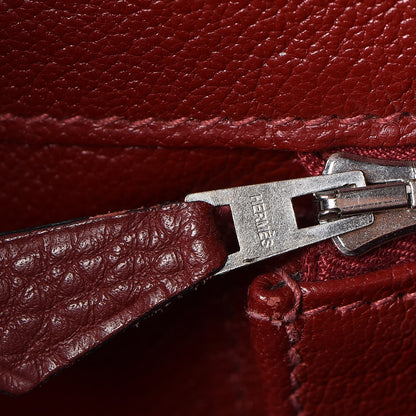 Hermes Togo Birkin 35 Rouge H 12 of 35