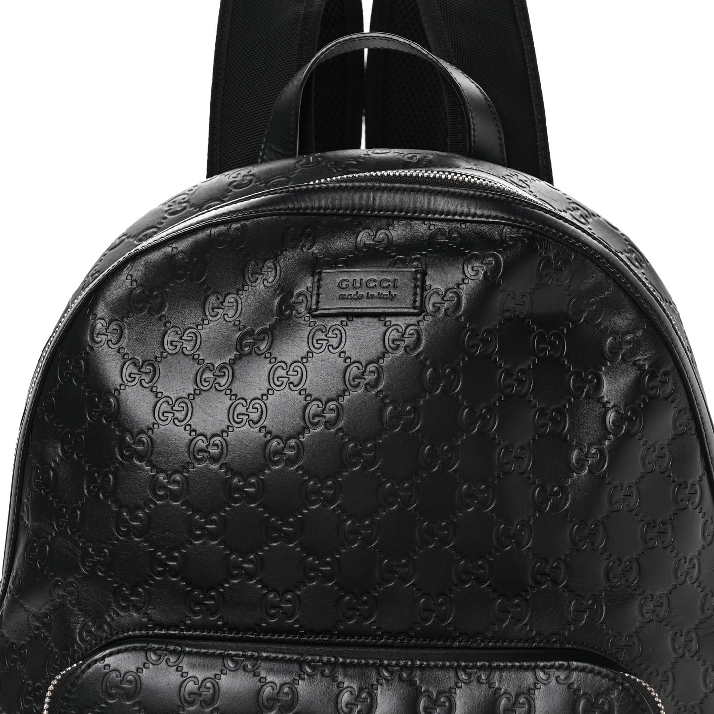 Guccissima Signature Day Backpack Black