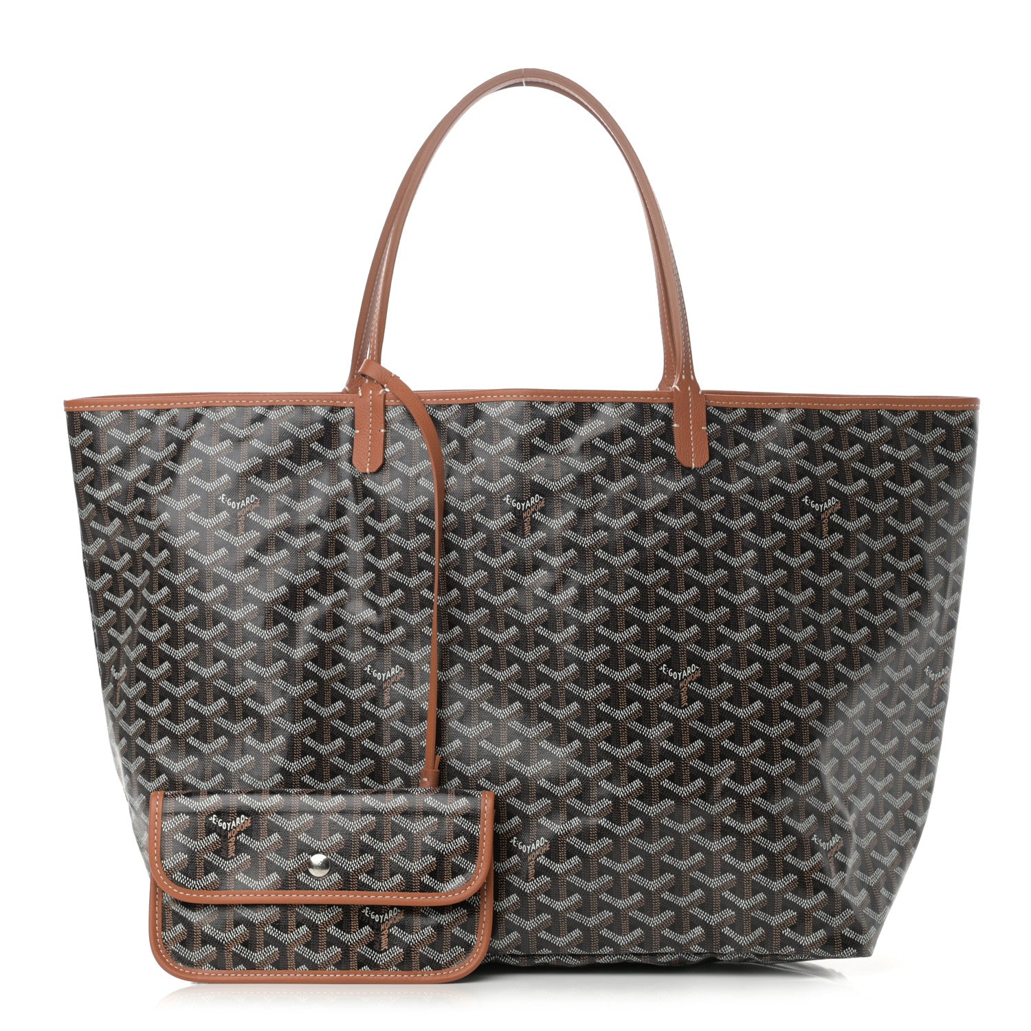 Goyard Goyardine Saint Louis GM Black Gold 1 of 11