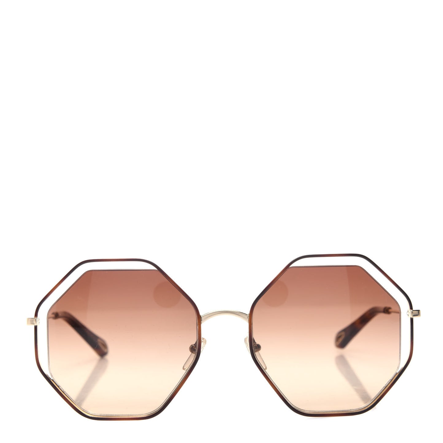 Octagonal Sunglasses CE132S Gold