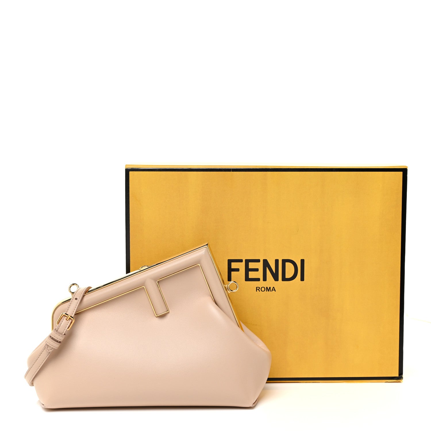 Fendi Shiny Nappa Small Fendi First Poudre 16 of 16